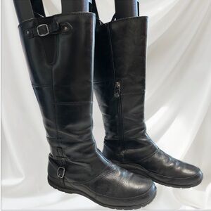 The North Face Camryn Women Knee High Leather Riding Boot Waterproof Moto Sz 8